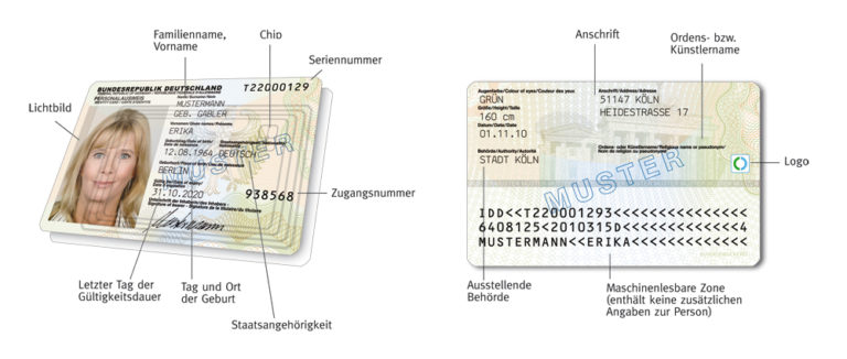 Wie Teuer Ist Ein Neuer Personalausweis Der neue Personalausweis - Wissenswertes im Überblick - Personalausweis.org